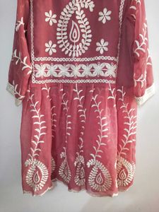 Boho Embroidered Kurta