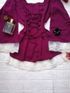 Corset Back Pinteresty Kurti🌸
