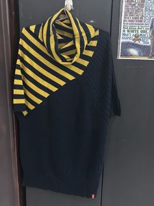 Madame Striped Turtleneck Sweater