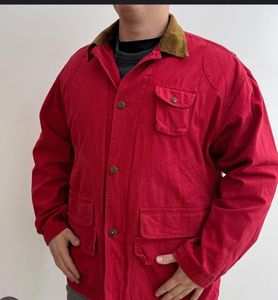 Red Vintage Style Winter Jacket