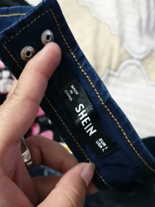 3.16.2 DENIM CUTE SHEIN TOP