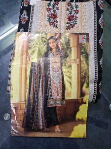 Elegant Unstitched Salwar Suit Material