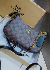 Chic Coach Monogram Handbag