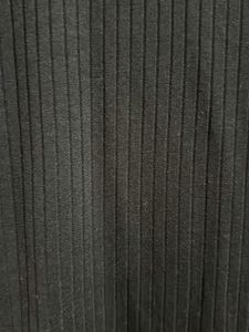 Black Ribbed T-Shirt (NO NEGOTIATION)