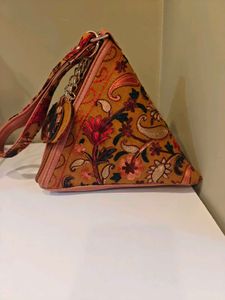 Floral Samosa Handbag