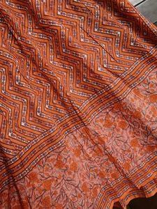 Pink Floral Print Gotta Patti Anarkali Kurta Set