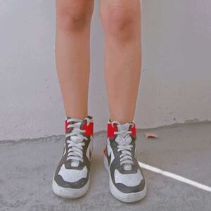 Nike Air Jordan I Unisex High Ankle Shoes Size-5 ❤