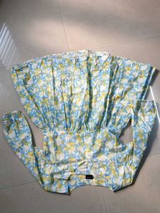 Floral Print Tunic Top