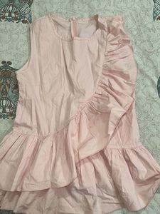 Pink Ruffle Top