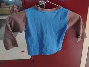 Baby Girl/Boy 🐢 Printed Full Sleeves T-Shirt