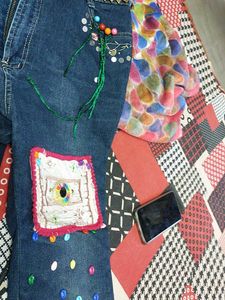 Customized Jeans Can Wear 32 To 34 Waist