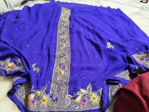 Sari Work Saree