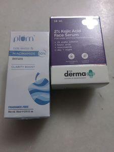 Plum &amp; Derma Co Face Serums