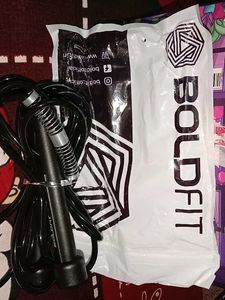 Boldfit Black Skipping Rope