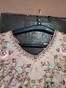 Pink Embellished Gown