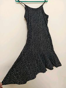 Black &amp; White Dotted Sundress