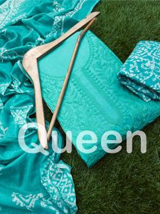 Cotton Unstitched Dress Set