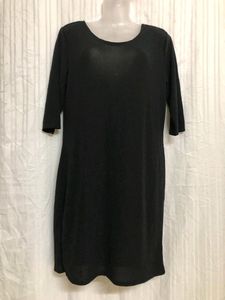 In Extenso Black Mini Dress