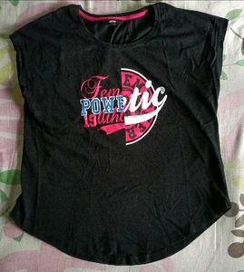 Black Graphic Tee