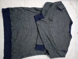 Grey Warm Sweater For Sale