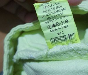 Lime Green Flared Mid-Waist Jeans ! Size-28