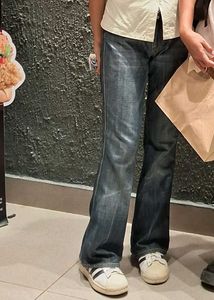 Y2k Vintage Printerest Bootcut Jeans
