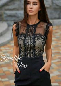 Lace Mesh Top