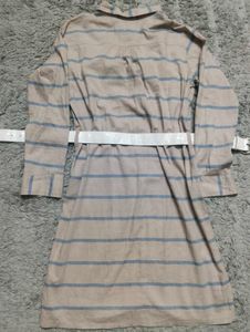 Striped Shirt Dress