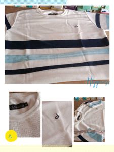 CK Striped Knit Shirt For Boys
