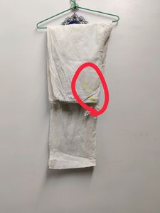 Off-white Party Wear Top And Duppataas