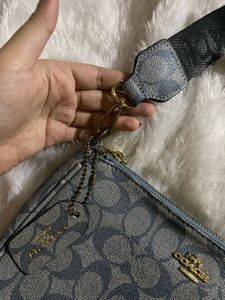 Coach Denim Crossbody Bag