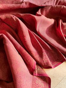 Pure Silk Pastel pink Kinkhwab