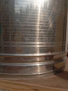 Large Stainless Steel Container For Atta