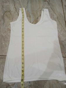 White Tank Top inner