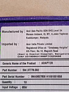 Acer Adapter