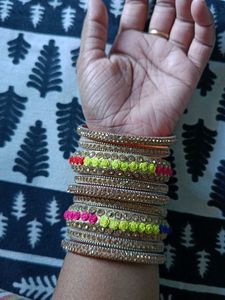 Embellished Bangle Set