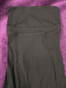 Elegant Black Bodycon Midi Dress