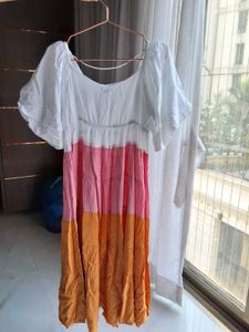 Pastel Coloured Maxi Dress