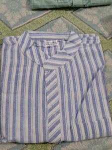 combo of 2 khadi cotton short kurta