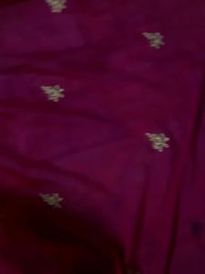 Mazenta Color Chinon Dupatta