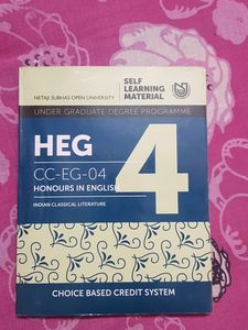 NSOU English honours 1st Year Books..