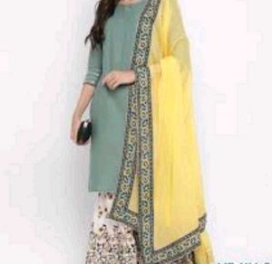 Palazoo Kurta Set