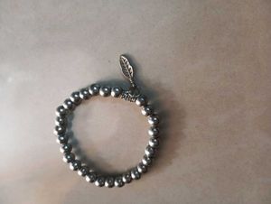 Beaded Bracelet with Charm