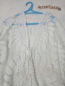 Bohemian Lace Beach Cover-Up/Shrug
