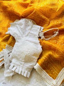 Bandhni With Blouse*