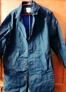 Women Navy Blue Trench coat