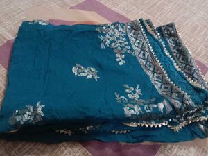 Beautyful Dupatta Sequence Work