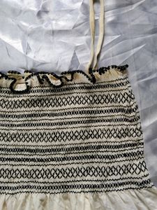 Sleeves Crop Top