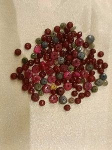 Mixed Gemstone Faceted Beads