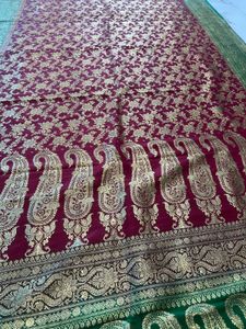 Pure Silk Handloom Jungla Banarasi